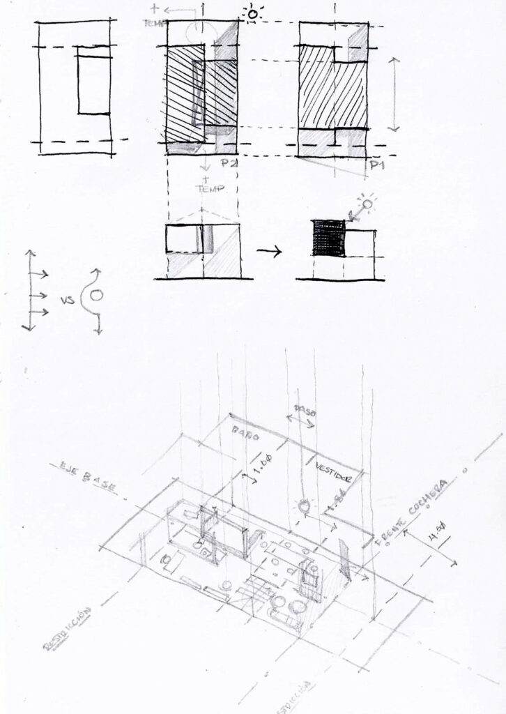 MOLCAJETE Arquitectura _ vivienda _ casa thelma sketch2
